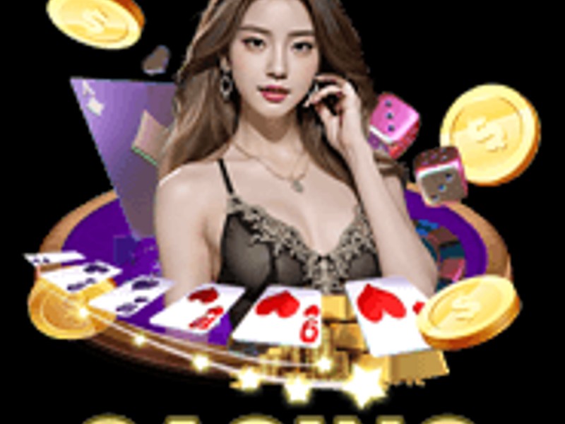 Người chia bài trực tiếp đang chia bài Baccarat